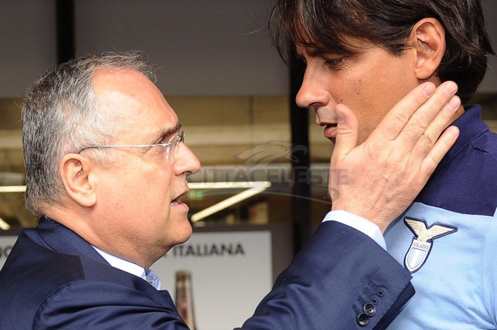 Lotito e Inzaghi