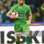 Karnezis, portiere del Napoli.
