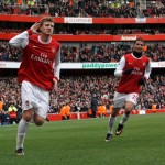 Arsenals-Bendtner-celebrates-his-goal-against-Huddersfield-during-their-FA-Cup-soccer-match-at-Emir