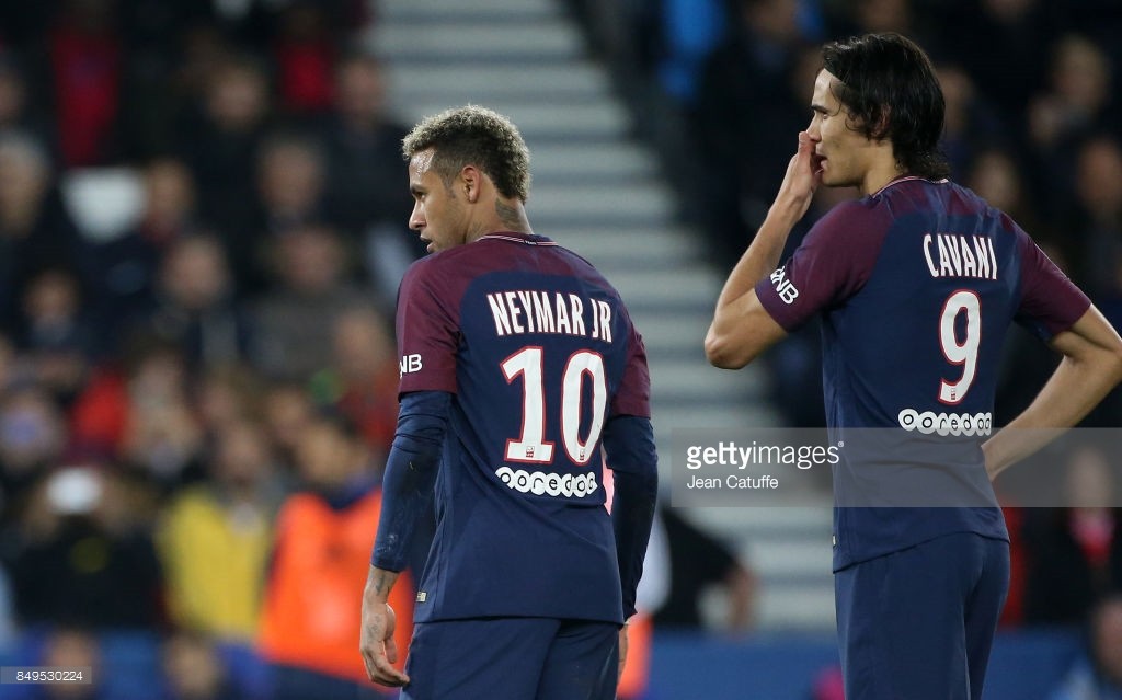 Il numero 10 del Paris Saint Germain Neymar