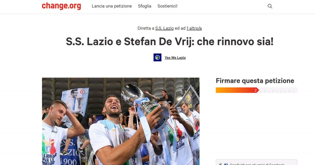 de vrij petizione