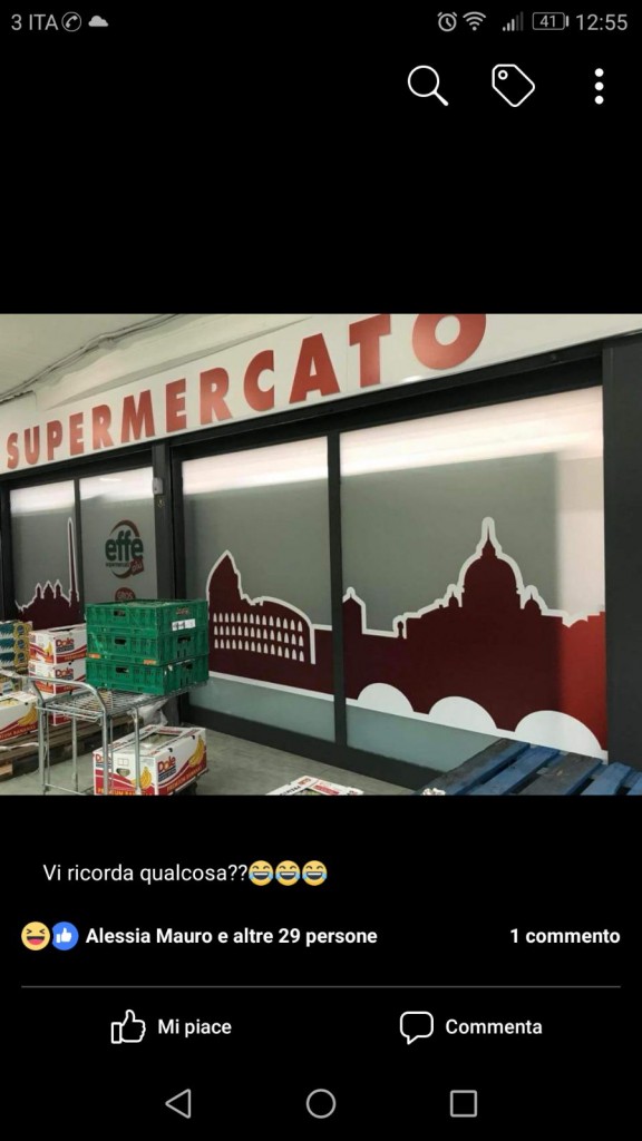 COREOGRAFIA SUD-SUPERMERCATO