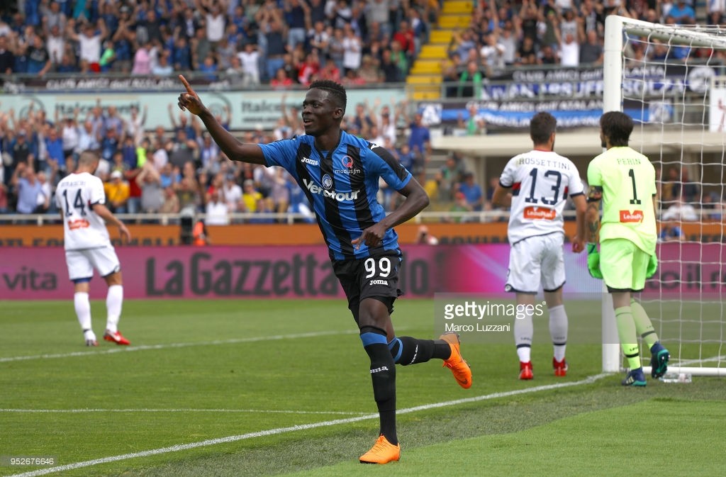 Musa Barrow, giovane attaccante dell'Atalanta
