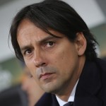 Simone Inzaghi, allenatore piacentino della Lazio.