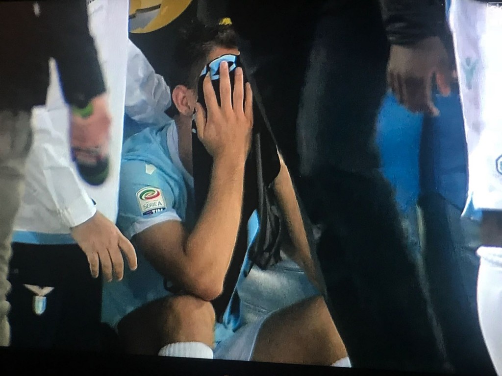 Lazio-Inter, lacrime di De Vrij