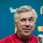 Carlo Ancelotti, allenatore del Napoli.
