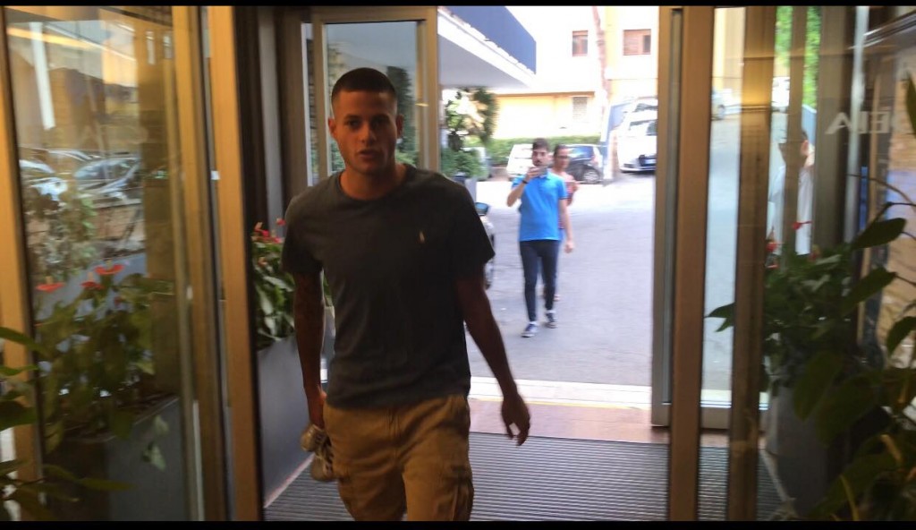 Arrivo Rossi
