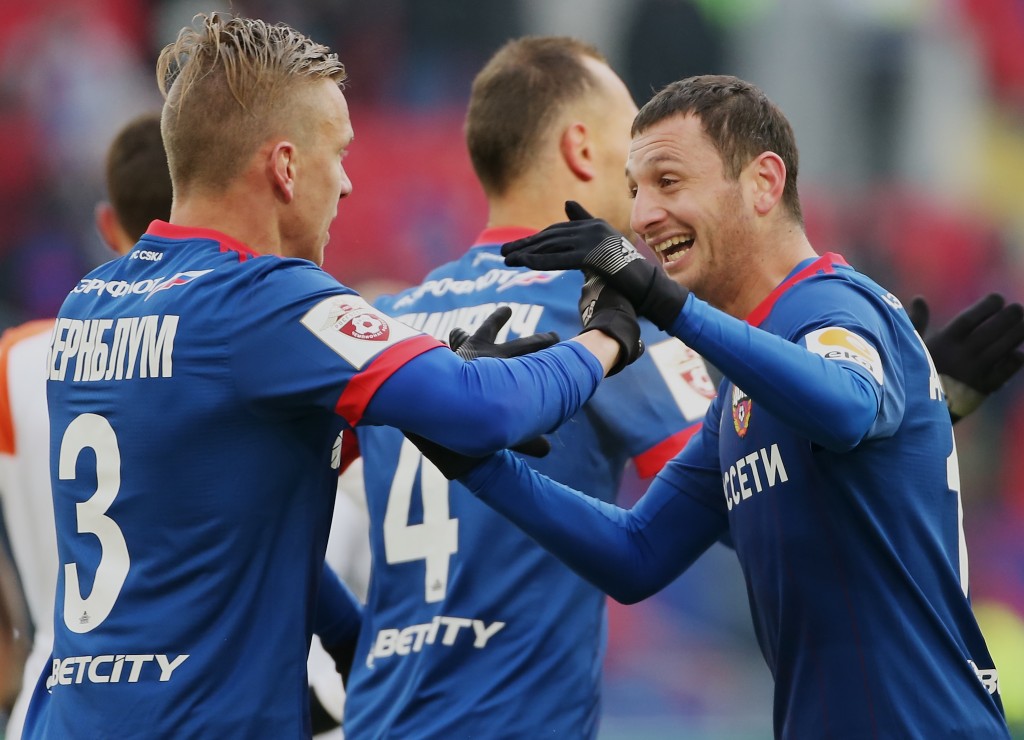 Dzagoev CSKA Mosca gol