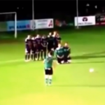 Calcio, la punizione più folle di sempre