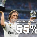 Calciomercato Inter, Modric al 55%