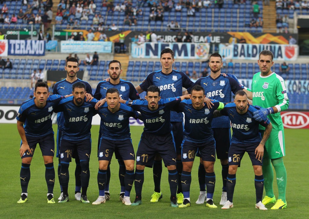L'Apollon Limassol allo Stadio Olimpico