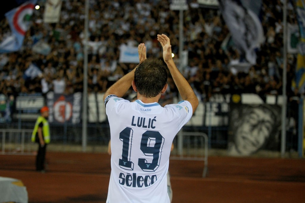 Senad Lulic, capitano della Lazio.