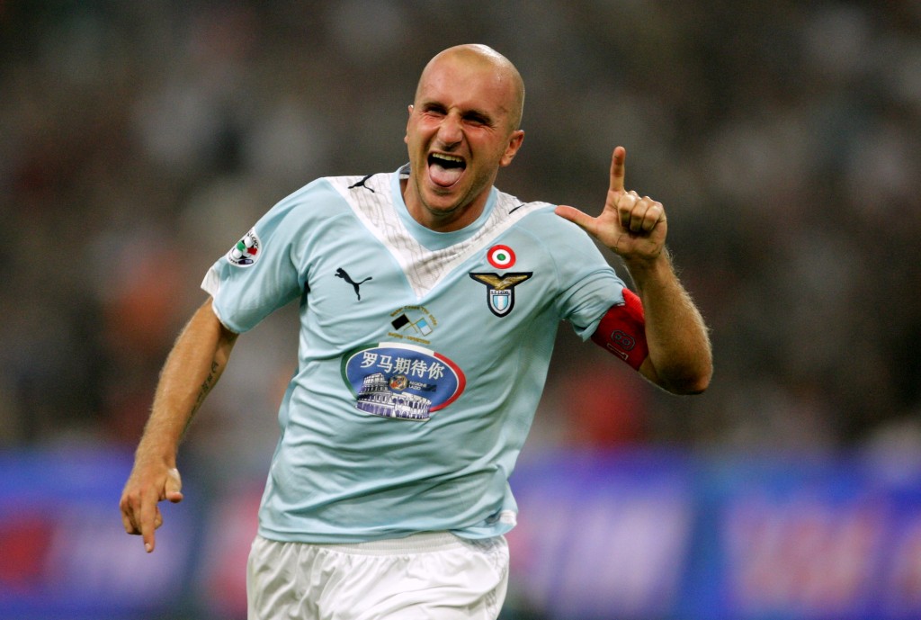 Tommaso Rocchi, ex attaccante della Lazio e attuale allenatore della Lazio Under 14