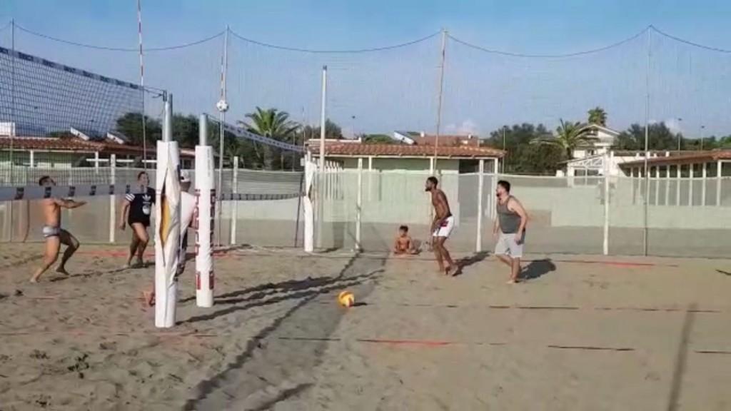 Wallace e Mauricio a Fregene