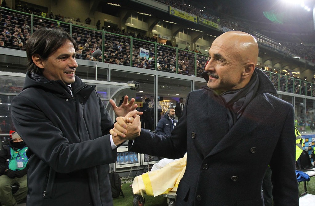 Lazio-Inter: Inzaghi vs Spalletti