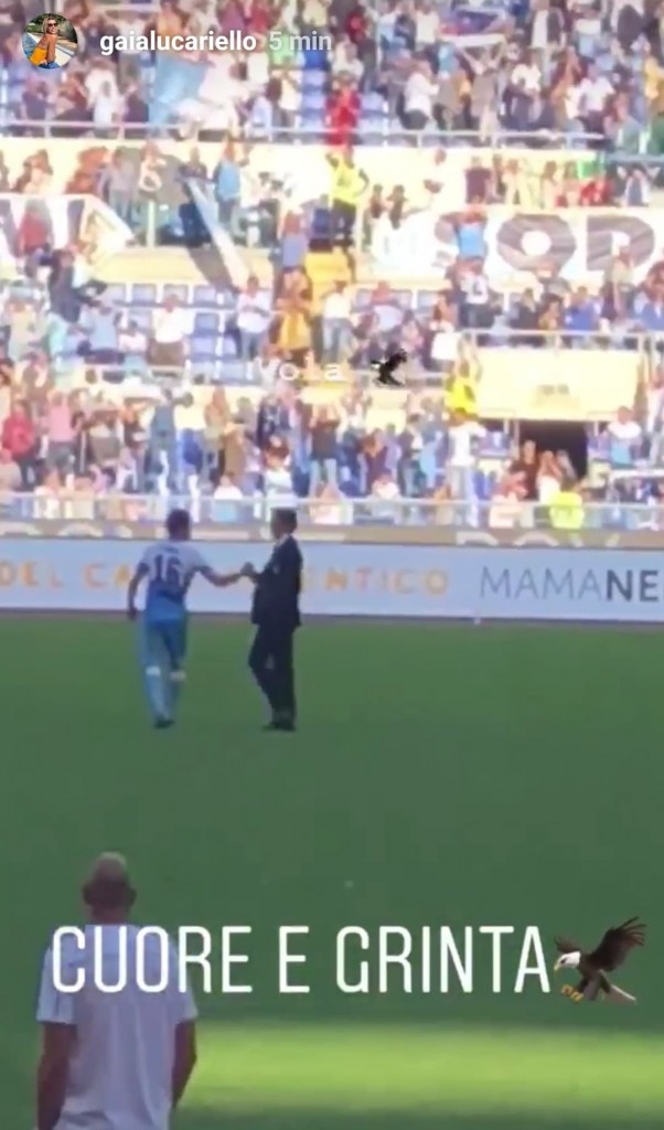 Questa la Story postata dalla compagna di Simone Inzaghi su Instragram.