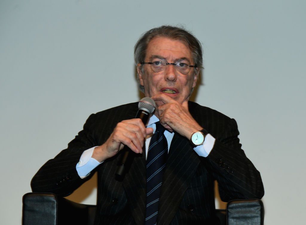Massimo Moratti, ex presidente dell'Inter.