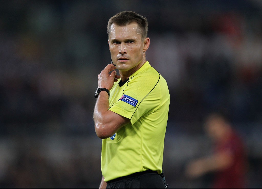 La gara di domani, giovedì 8 novembre, allo Stadio Olimpico di Roma alle 18:55, sarà diretta all’arbitro Vladislav Bezborodov