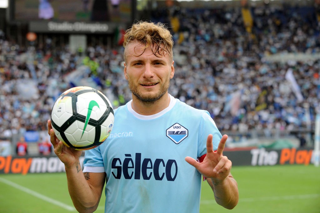 Ciro Immobile, attaccante napoletano della Lazio.