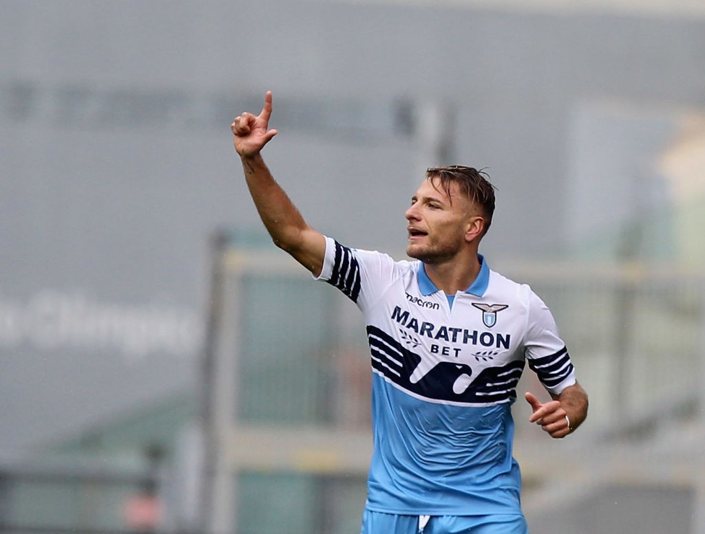 Ciro Immobile, attaccante partenopeo della Lazio