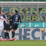 Federico Santander segna a San Siro