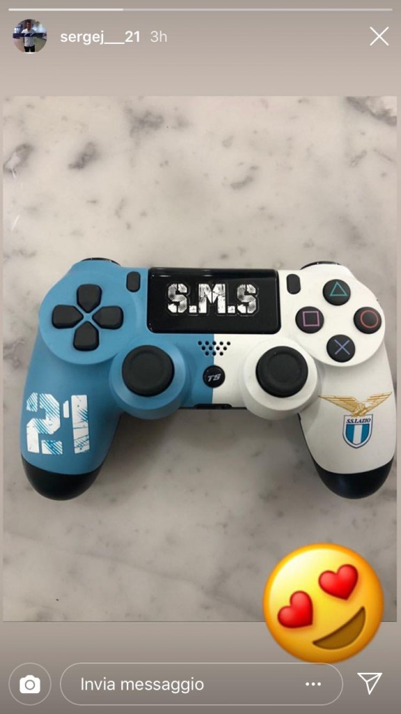 Il joystick di Milinkovic