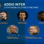 L'Inter pensa a cinque addii