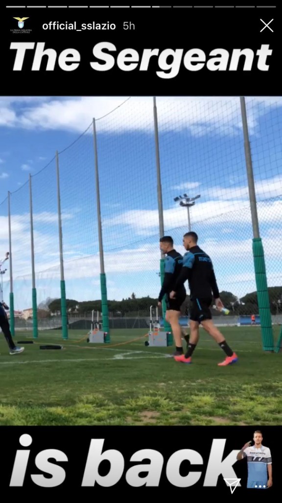 Story Instagram Lazio