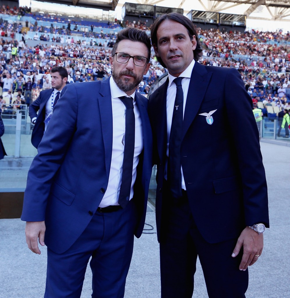 Simone Inzaghi e Eusebio Di Francesco