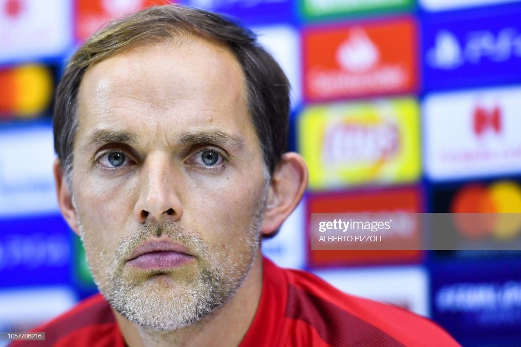 L'allenatore del Psg Tuchel