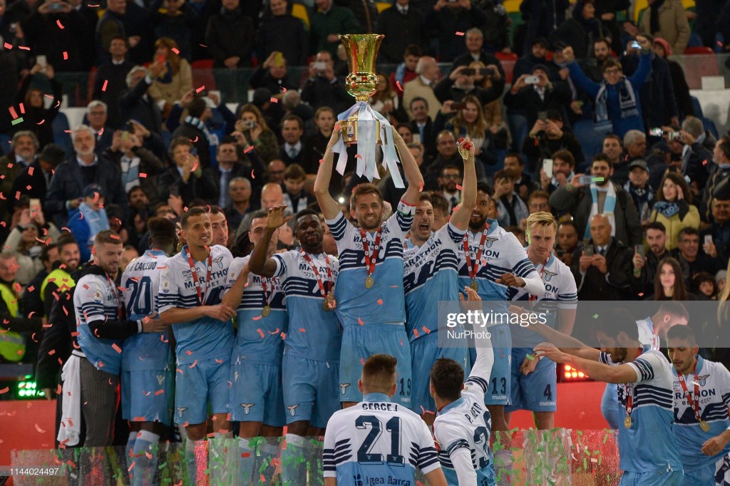 Coppa Italia vinta contro l'Atalanta