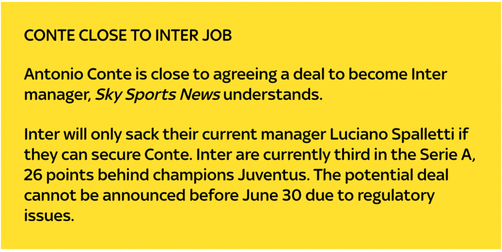 Inter News - Le ultime su Conte
