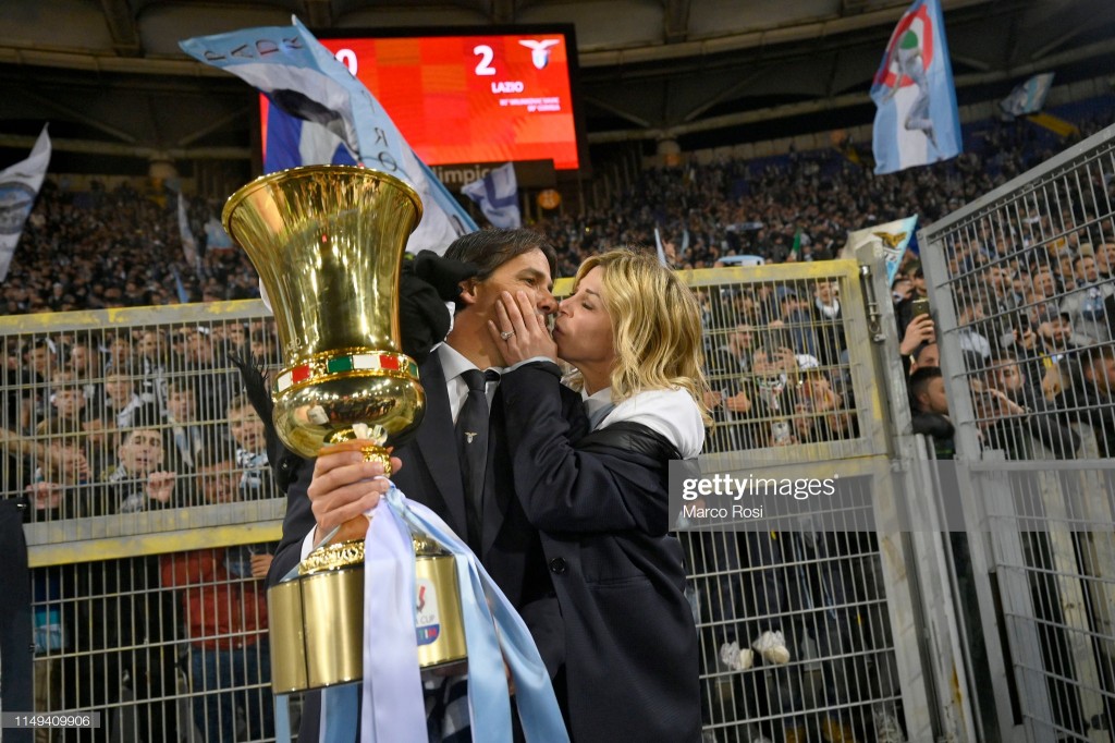 Lazio: Simone Inzaghi e Gaia Lucariello