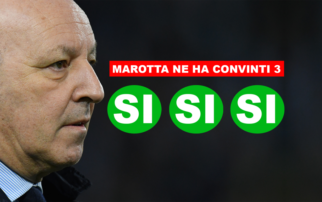Inter News - Marotta convince 3 "colpi"
