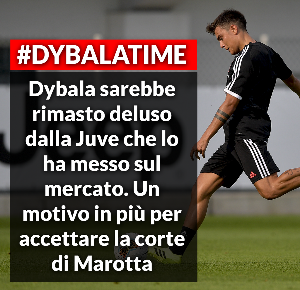 Dybala deluso