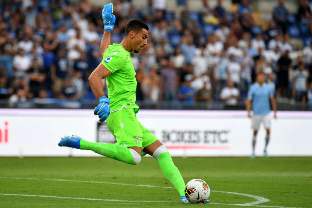 Lazio: portiere Thomas Strakosha