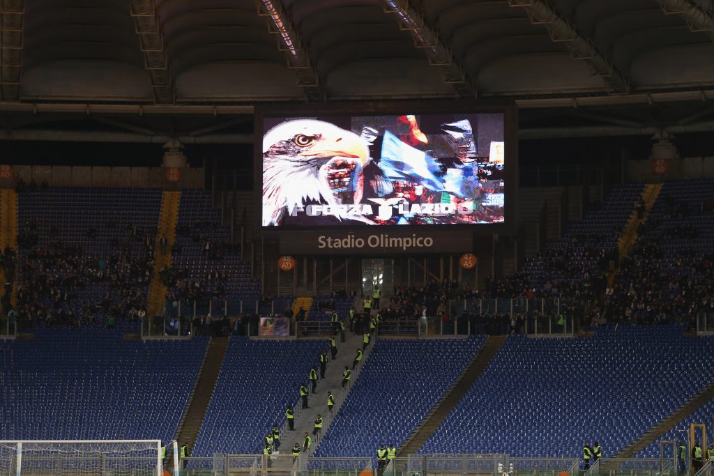 Notizie Lazio - Curva Nord vuota