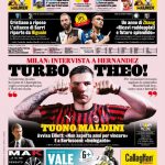 gazzetta dello sport del 26 ottobre