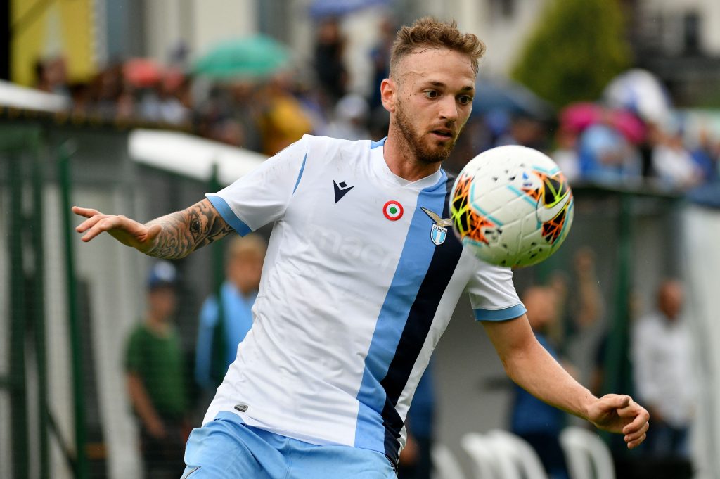 Lazzari nel post partita di Europa League