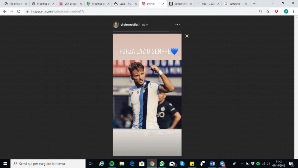 Lazio: Ciro Immobile goleador