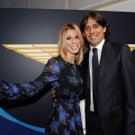 Lazio: la famiglia Inzaghi festeggia