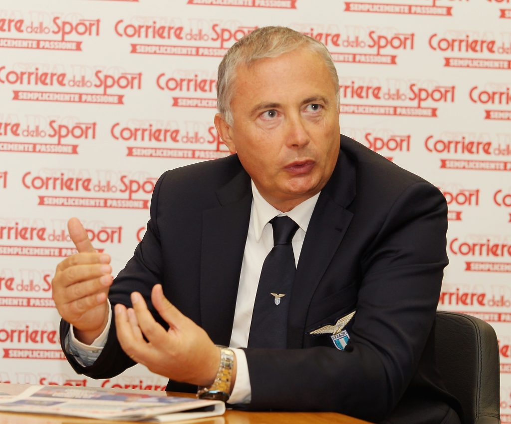 Lazio: parla Mauro Bianchessi