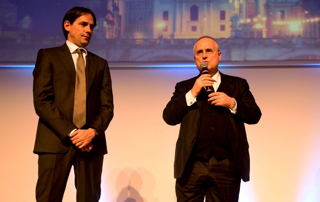 Notizie Lazio, Filippini parla di Inzaghi e di Lotito