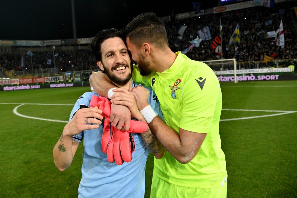 Notizie Lazio - Strakosha esulta su Instagram