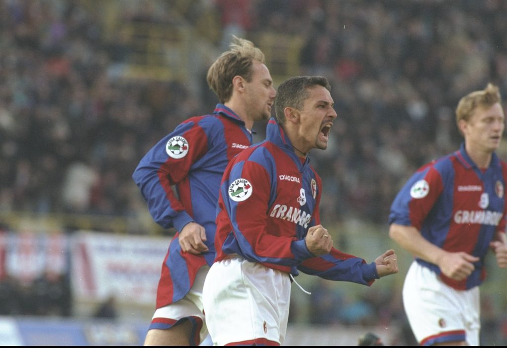 Roberto Baggio al Bologna