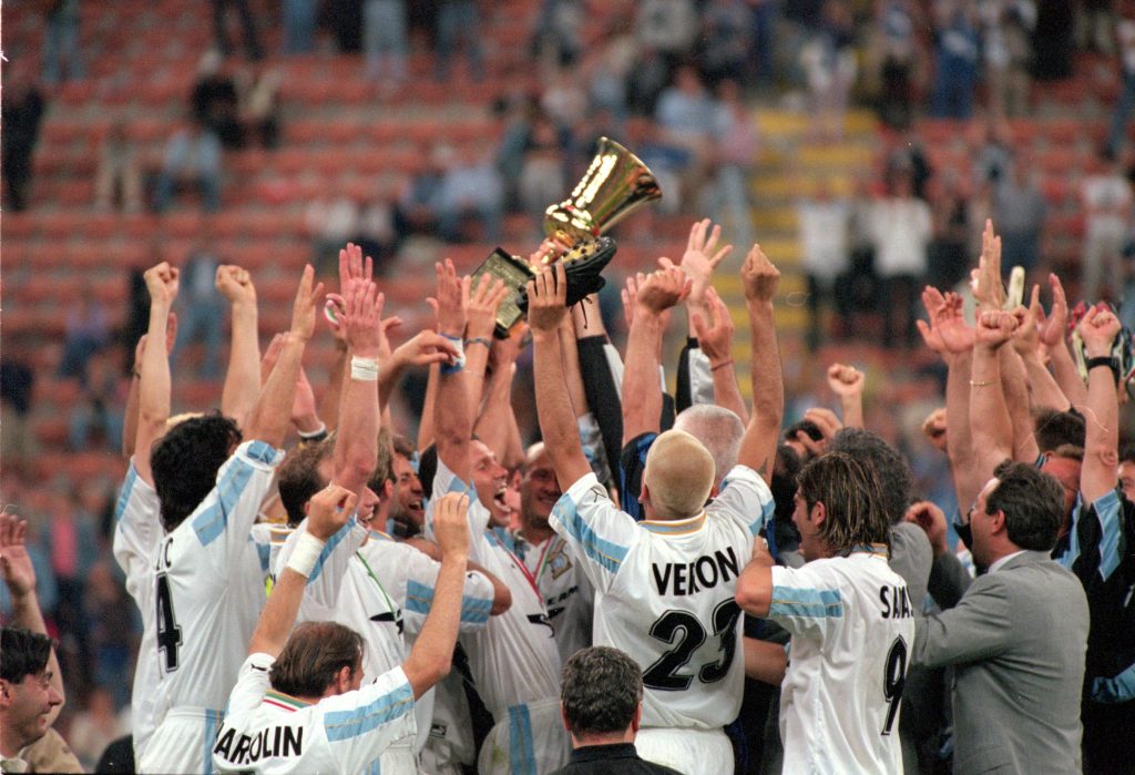 Lazio: ricordo Coppa Italia