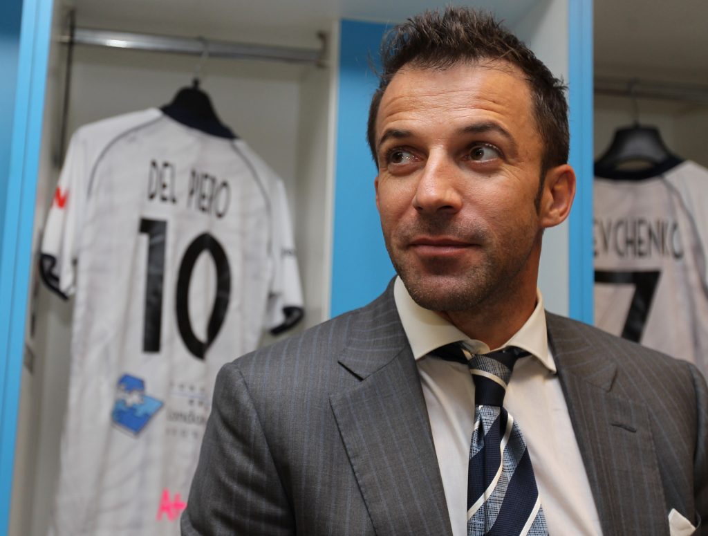 Del Piero torna sul big match dell'Allianz Stadium