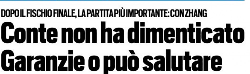 L'articolo di TuttoSport