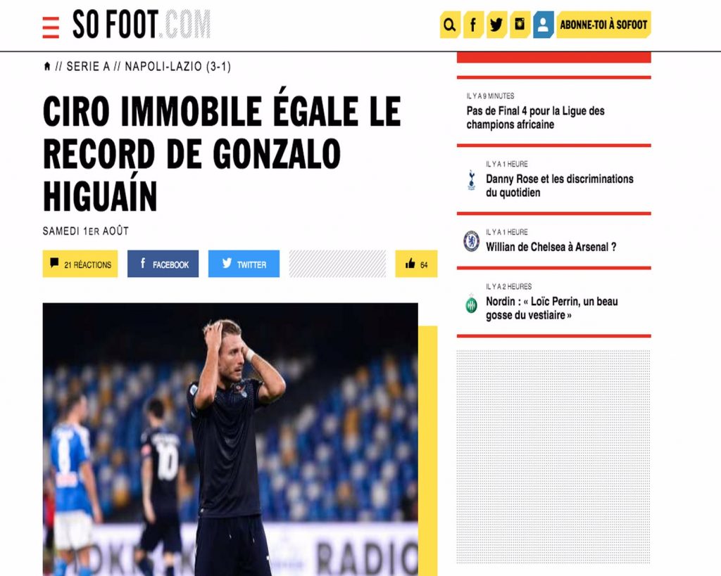 Ciro Immobile Scarpa d'oro