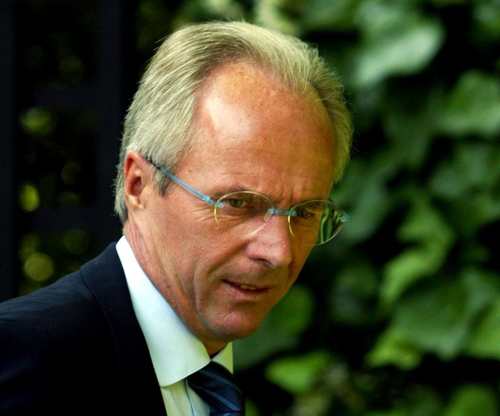 notizie Lazio: parla Eriksson